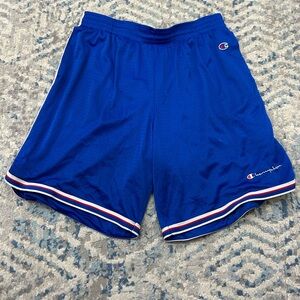 Champion Men's Royal Blue Athletic Shorts